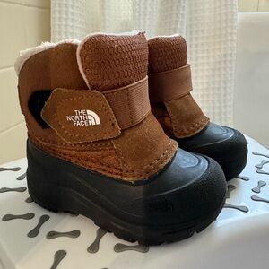 The North Face Brown Kids Boots